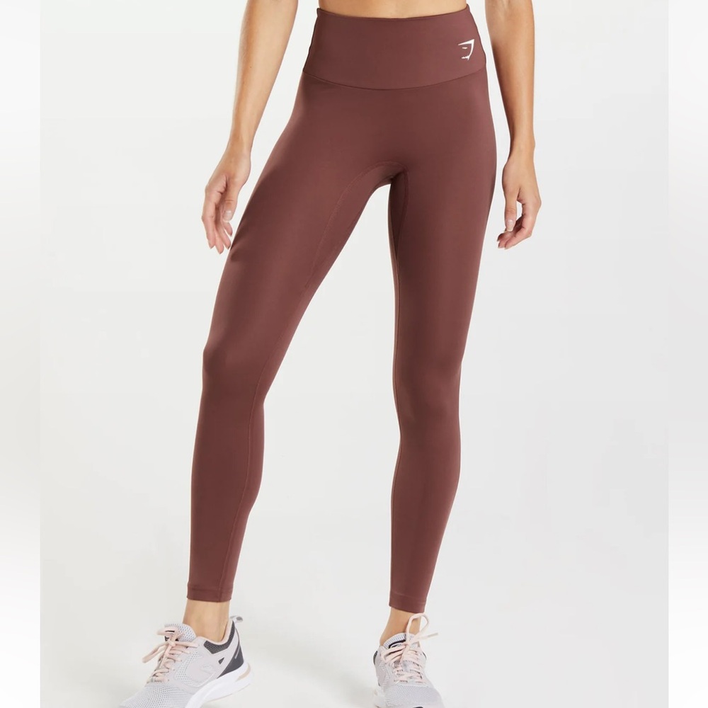Gymshark Training Cherry Brown Leggings